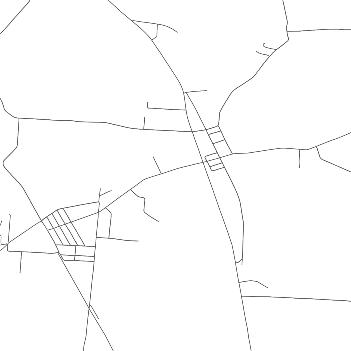 ROAD MAP OF BIDWELL, OHIO BY MAPBAKES