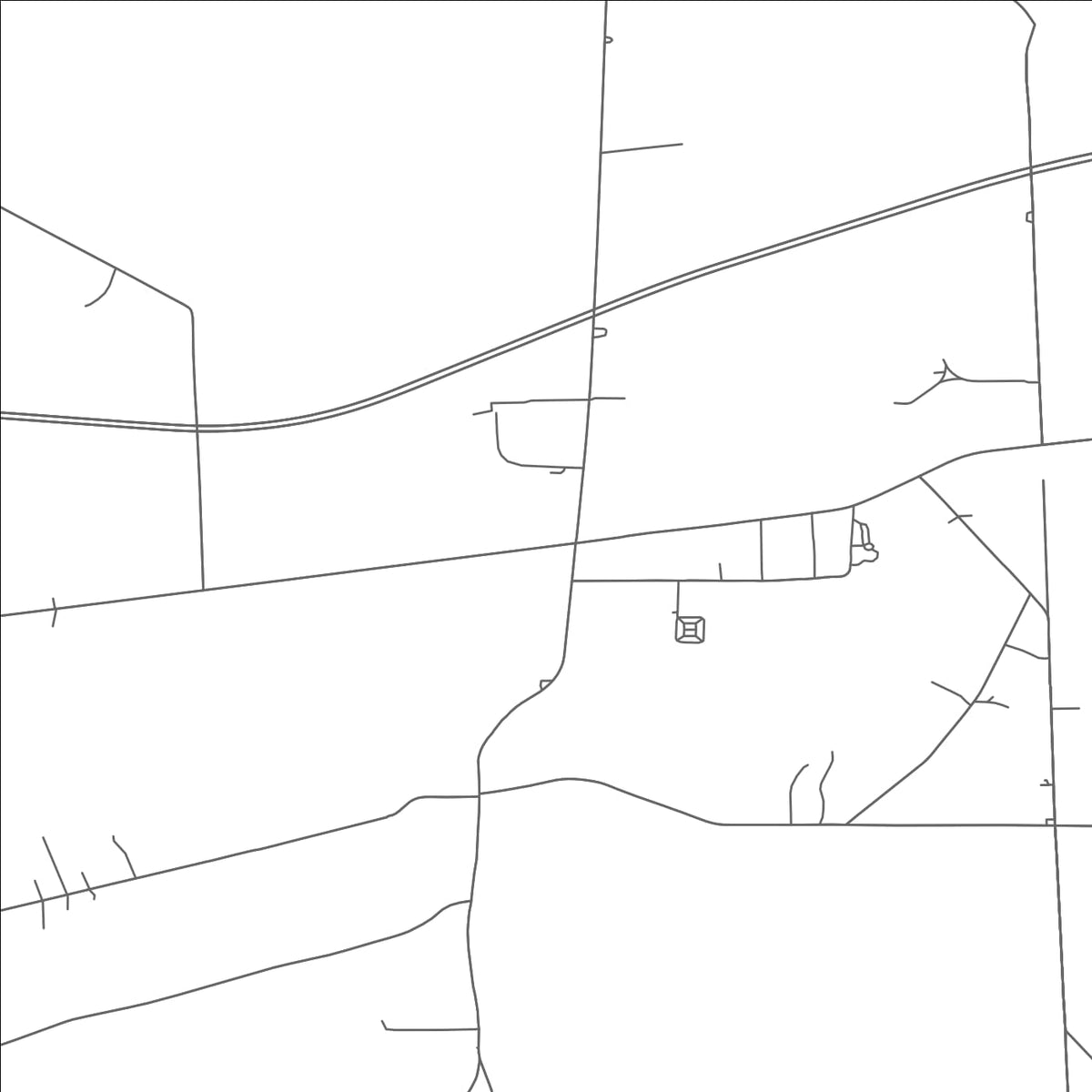 ROAD MAP OF BIRMINGHAM, OHIO BY MAPBAKES