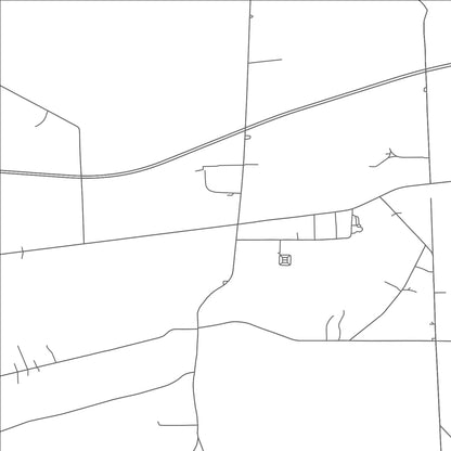 ROAD MAP OF BIRMINGHAM, OHIO BY MAPBAKES