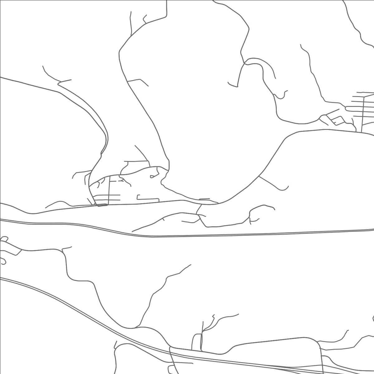 ROAD MAP OF BLAINE, OHIO BY MAPBAKES