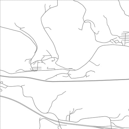 ROAD MAP OF BLAINE, OHIO BY MAPBAKES