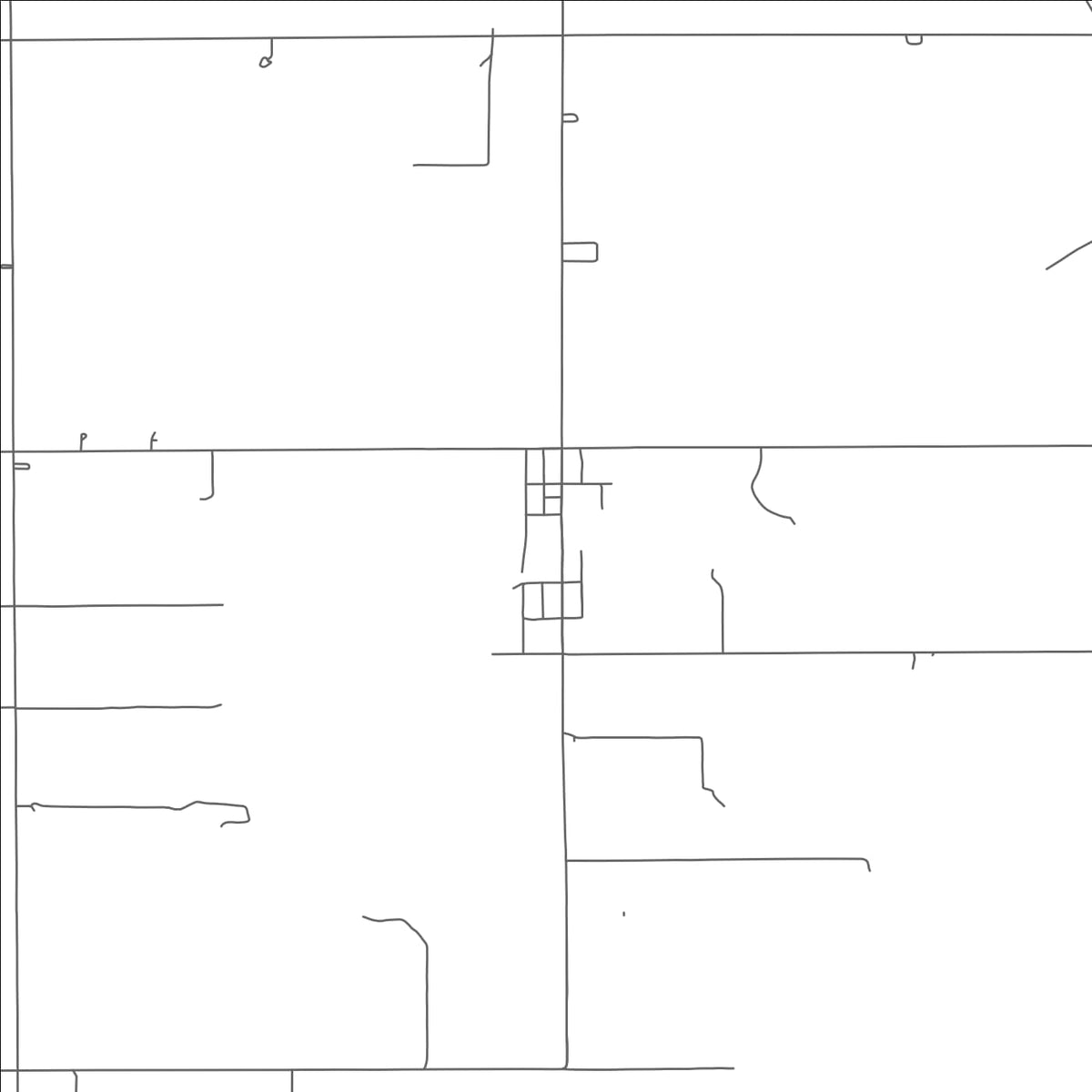 ROAD MAP OF BLAKESLEE, OHIO BY MAPBAKES