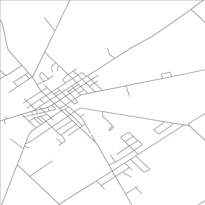ROAD MAP OF BLANCHESTER, OHIO BY MAPBAKES