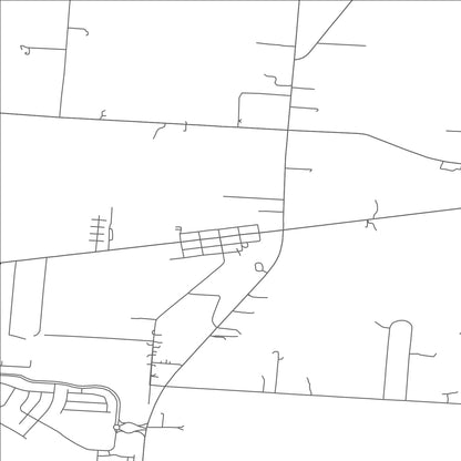ROAD MAP OF BRANDT, OHIO BY MAPBAKES