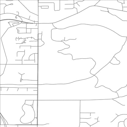 ROAD MAP OF BRECKSVILLE, OHIO BY MAPBAKES