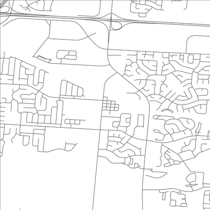 ROAD MAP OF BRICE, OHIO BY MAPBAKES