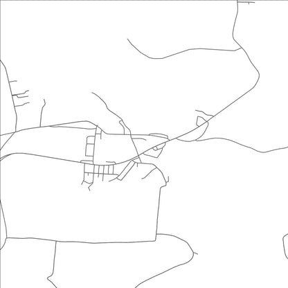 ROAD MAP OF BUCHTEL, OHIO BY MAPBAKES