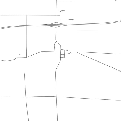 ROAD MAP OF BURBANK, OHIO BY MAPBAKES