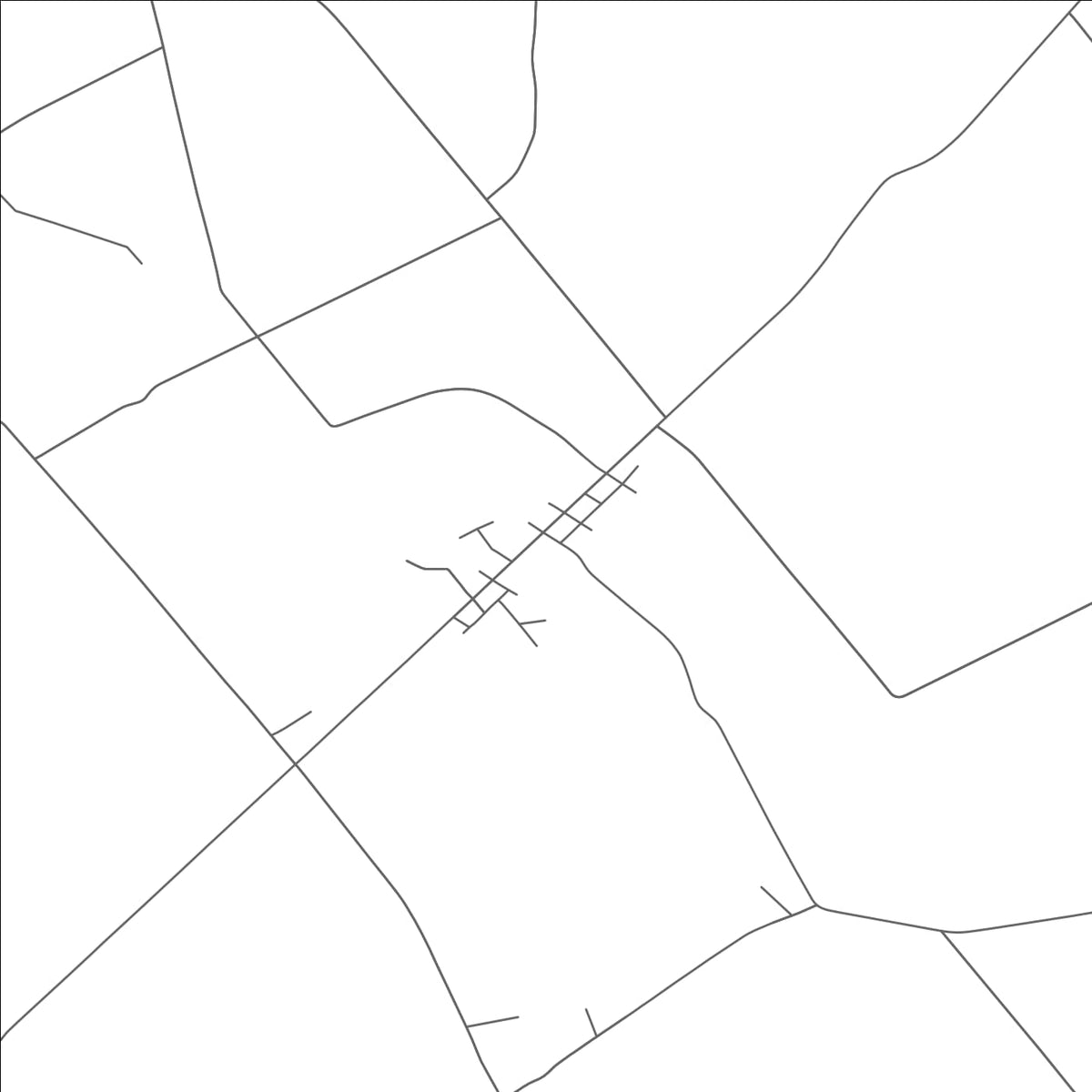 ROAD MAP OF BUTLERVILLE, OHIO BY MAPBAKES