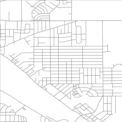 ROAD MAP OF CAMPBELL, OHIO BY MAPBAKES