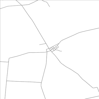 ROAD MAP OF CATAWBA, OHIO BY MAPBAKES