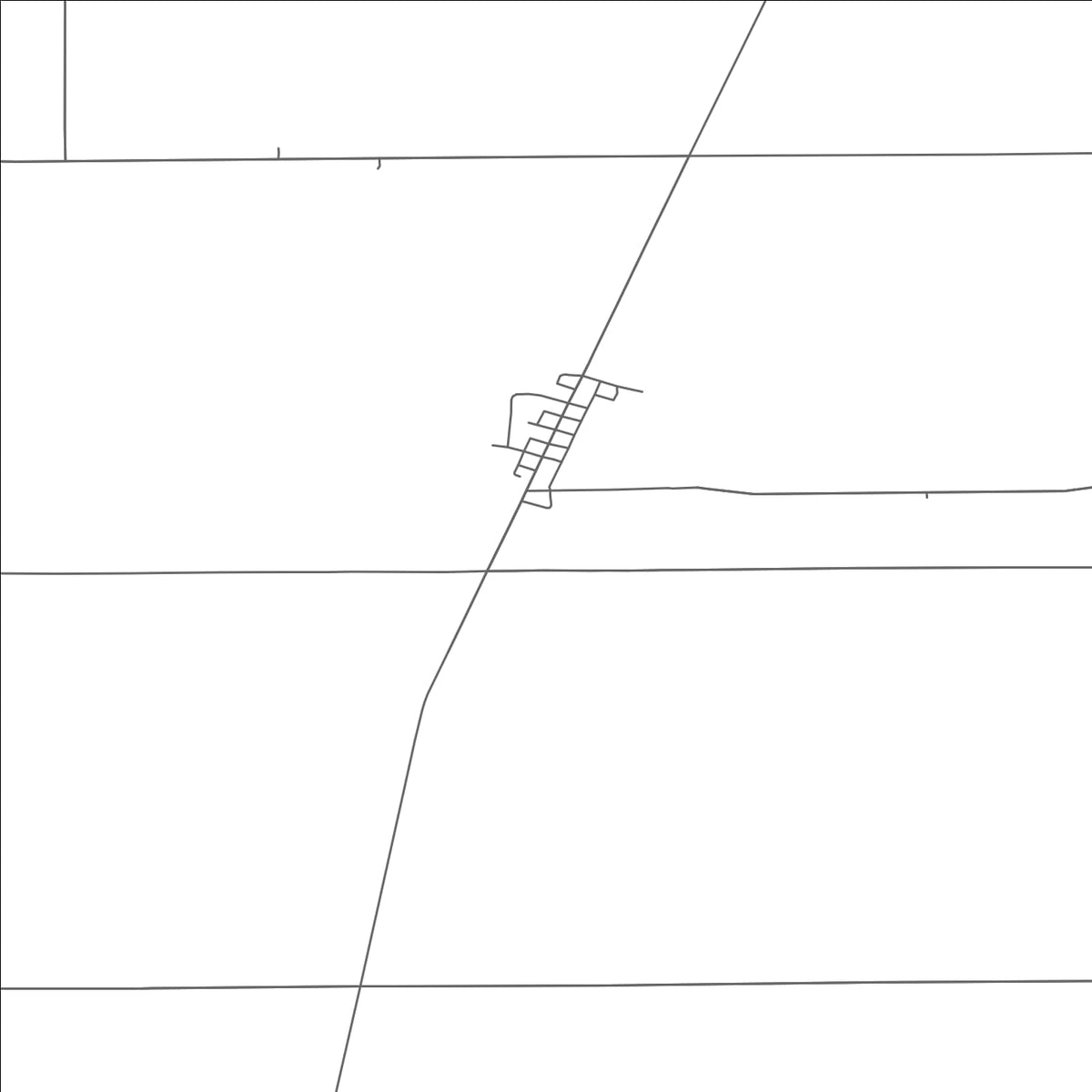 ROAD MAP OF CHATFIELD, OHIO BY MAPBAKES