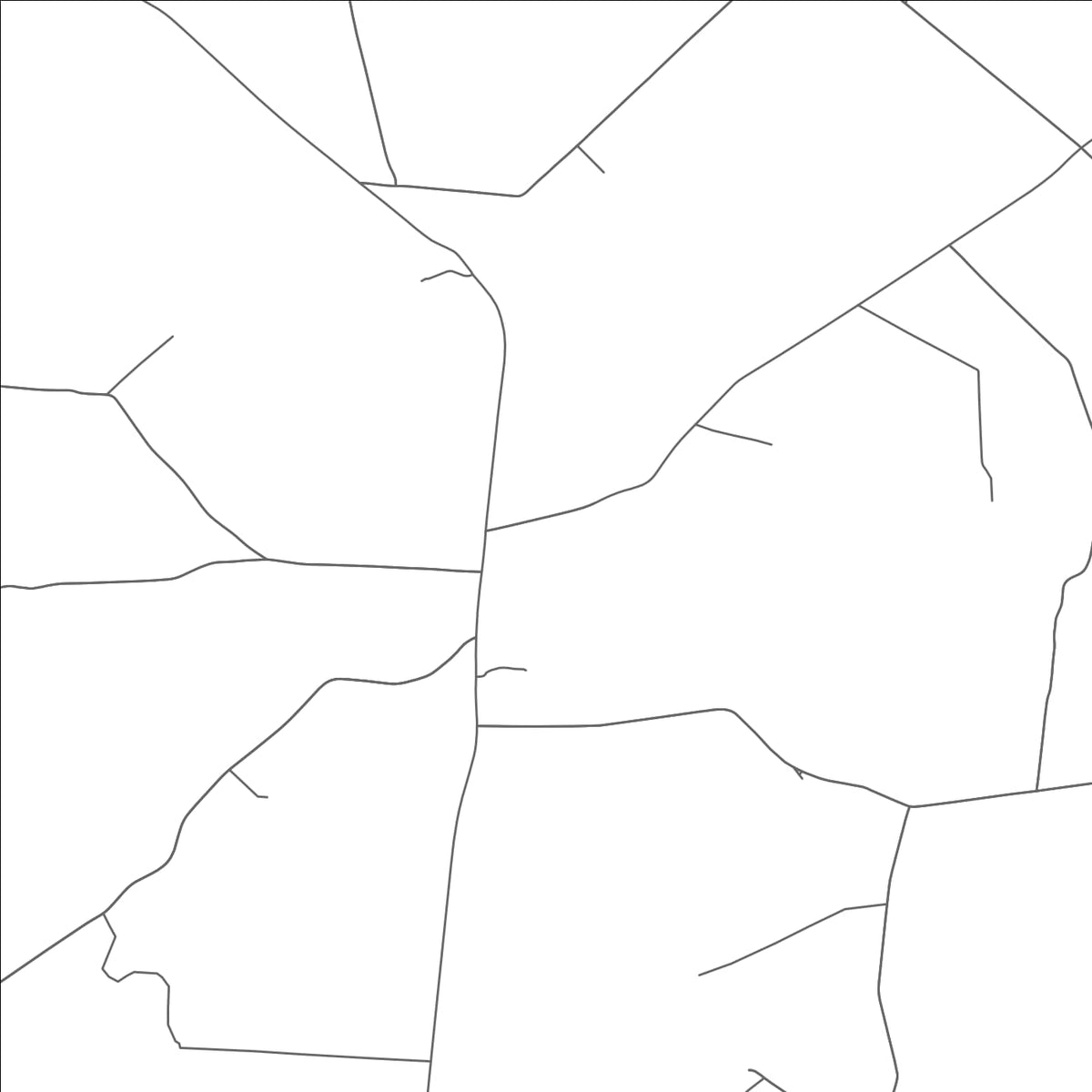 ROAD MAP OF CHERRY FORK, OHIO BY MAPBAKES