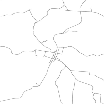 ROAD MAP OF CHESTERHILL, OHIO BY MAPBAKES