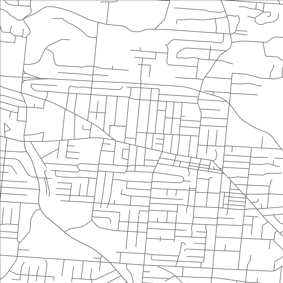 ROAD MAP OF CHEVIOT, OHIO BY MAPBAKES