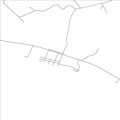 ROAD MAP OF CHILO, OHIO BY MAPBAKES