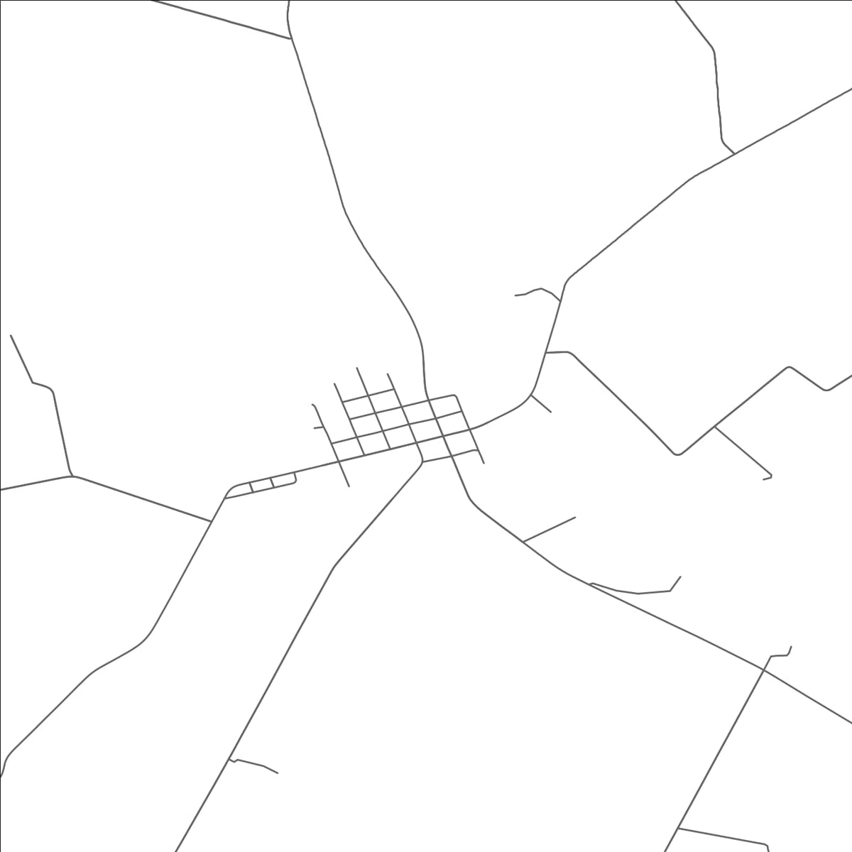 ROAD MAP OF CLARKSBURG, OHIO BY MAPBAKES