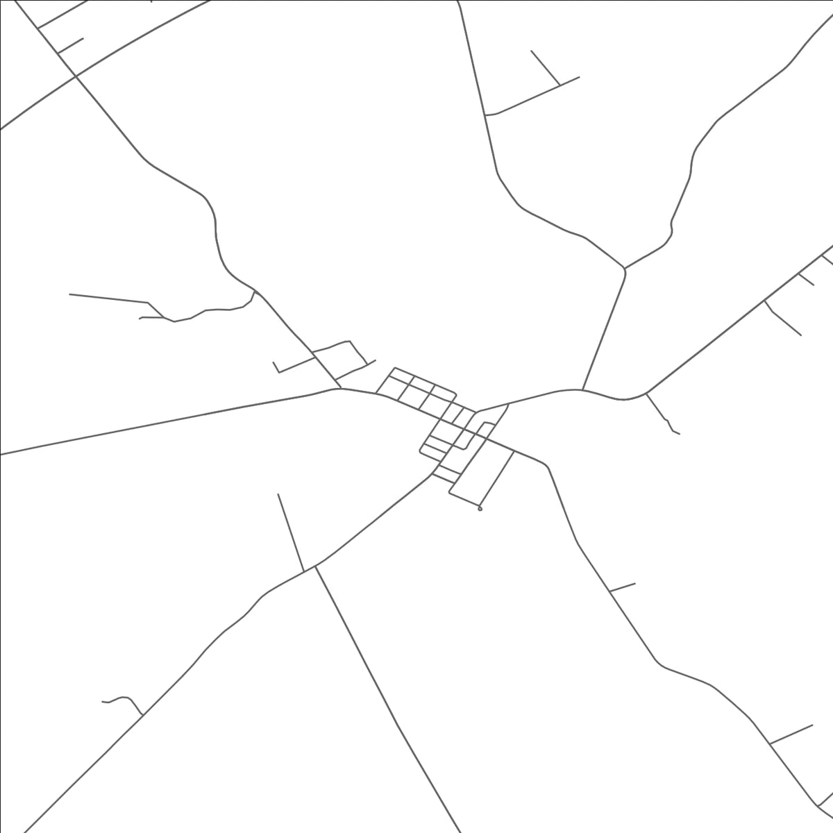 ROAD MAP OF CLARKSVILLE, OHIO BY MAPBAKES