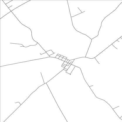 ROAD MAP OF CLARKSVILLE, OHIO BY MAPBAKES