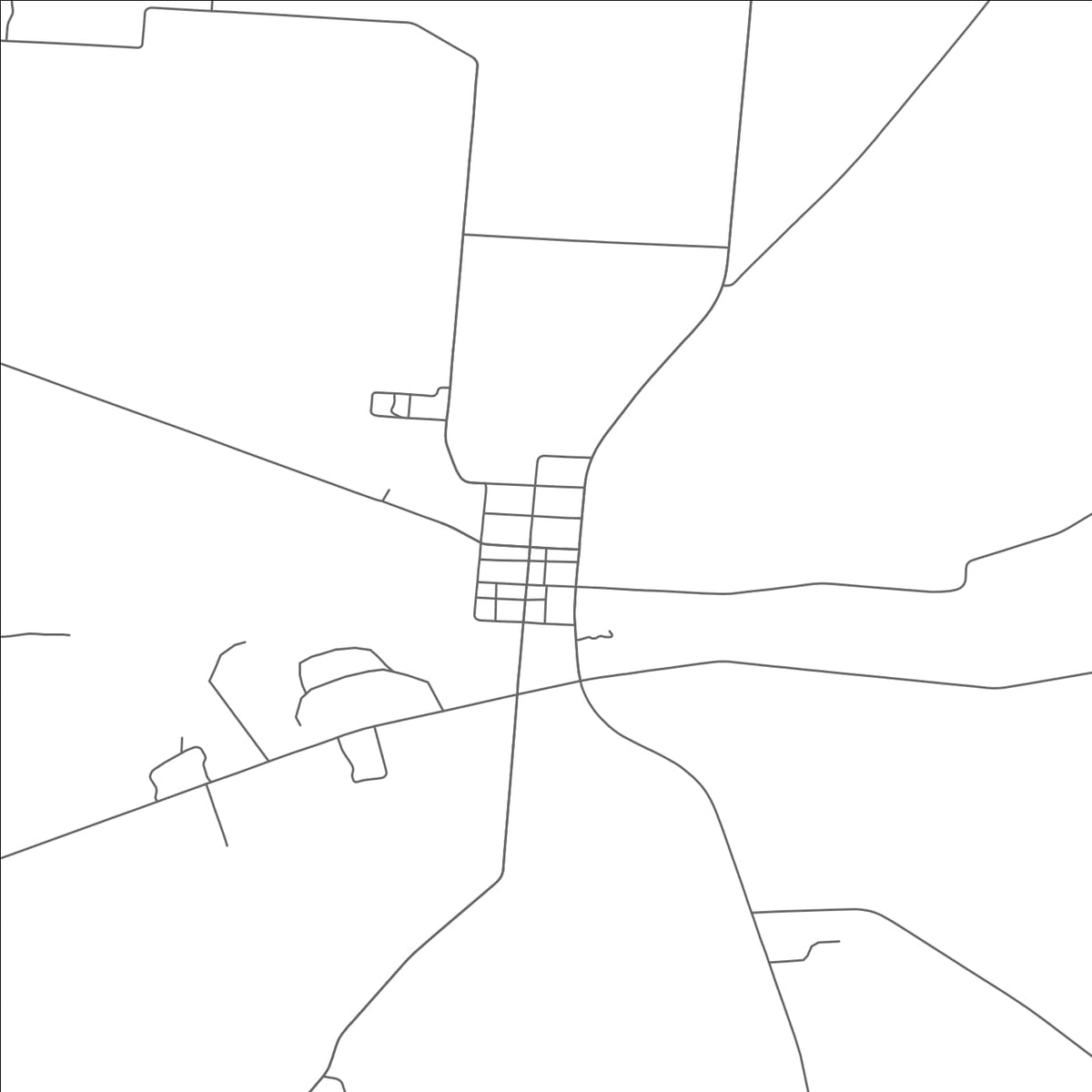 ROAD MAP OF CLIFTON, OHIO BY MAPBAKES