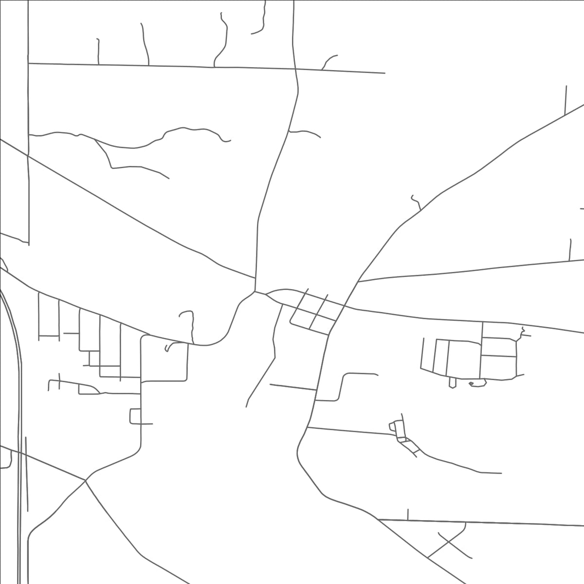 ROAD MAP OF CLINTON, OHIO BY MAPBAKES