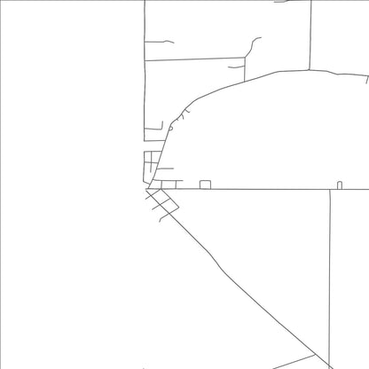 ROAD MAP OF COLLEGE CORNER, OHIO BY MAPBAKES
