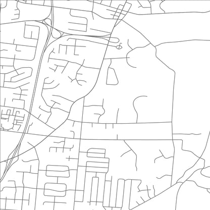 ROAD MAP OF CONCORDE HILLS, OHIO BY MAPBAKES