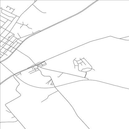 ROAD MAP OF CORWIN, OHIO BY MAPBAKES