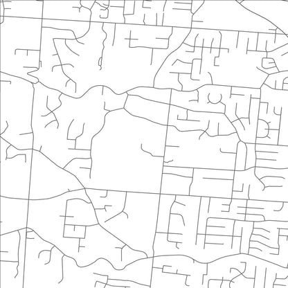 ROAD MAP OF COVEDALE, OHIO BY MAPBAKES