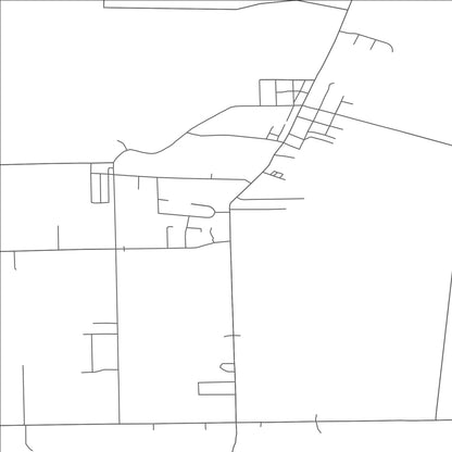 ROAD MAP OF CRESTON, OHIO BY MAPBAKES