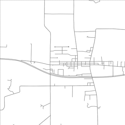 ROAD MAP OF DALTON, OHIO BY MAPBAKES