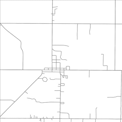 ROAD MAP OF DAMASCUS, OHIO BY MAPBAKES