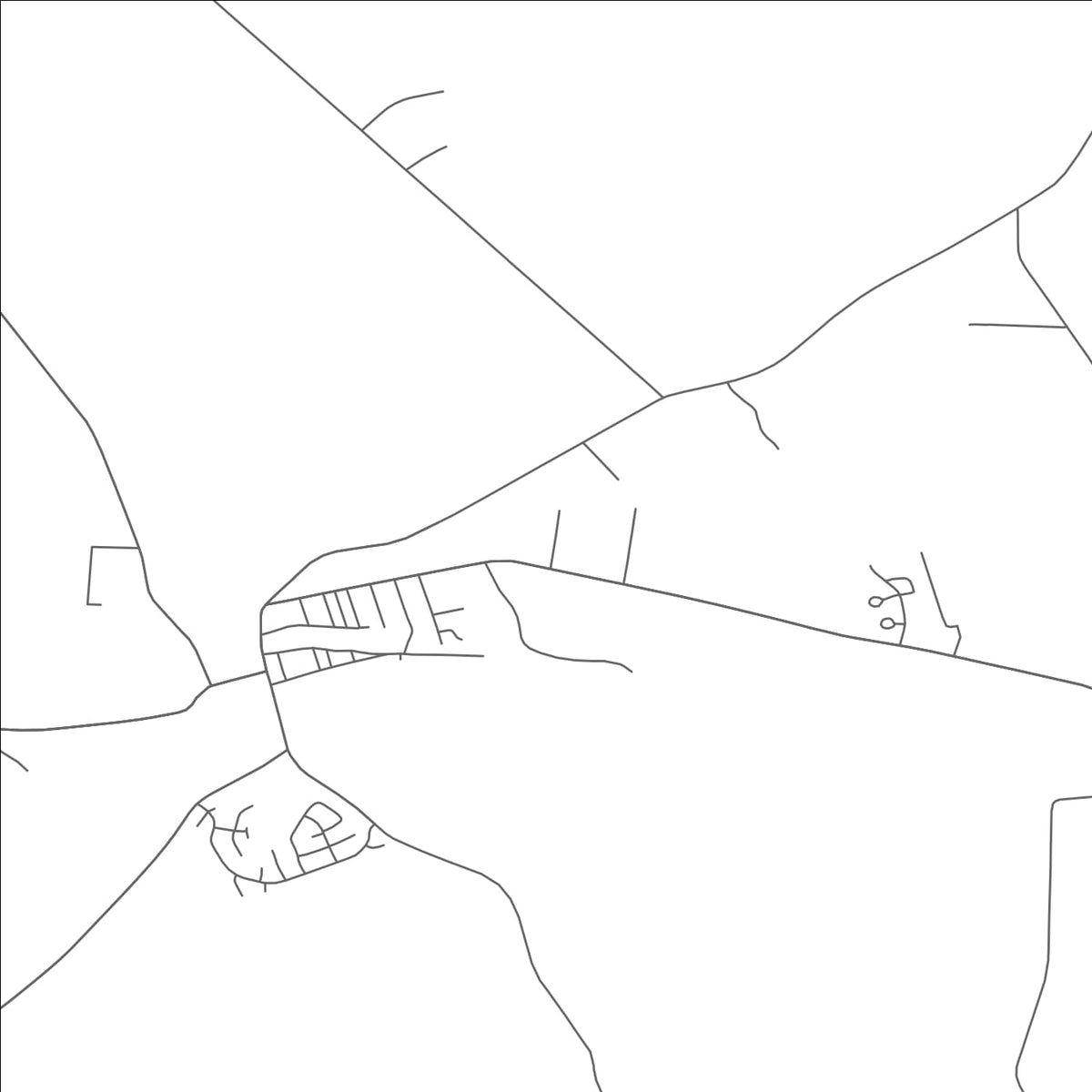 ROAD MAP OF DARBYDALE, OHIO BY MAPBAKES
