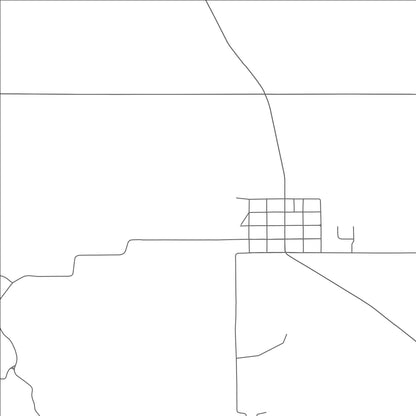 ROAD MAP OF DARRTOWN, OHIO BY MAPBAKES