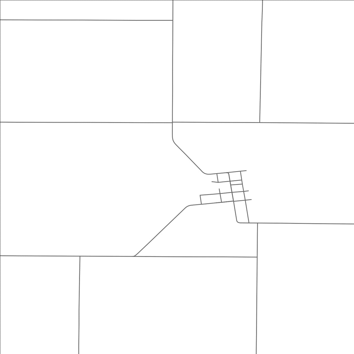 ROAD MAP OF DOLA, OHIO BY MAPBAKES