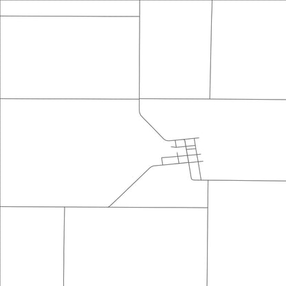 ROAD MAP OF DOLA, OHIO BY MAPBAKES