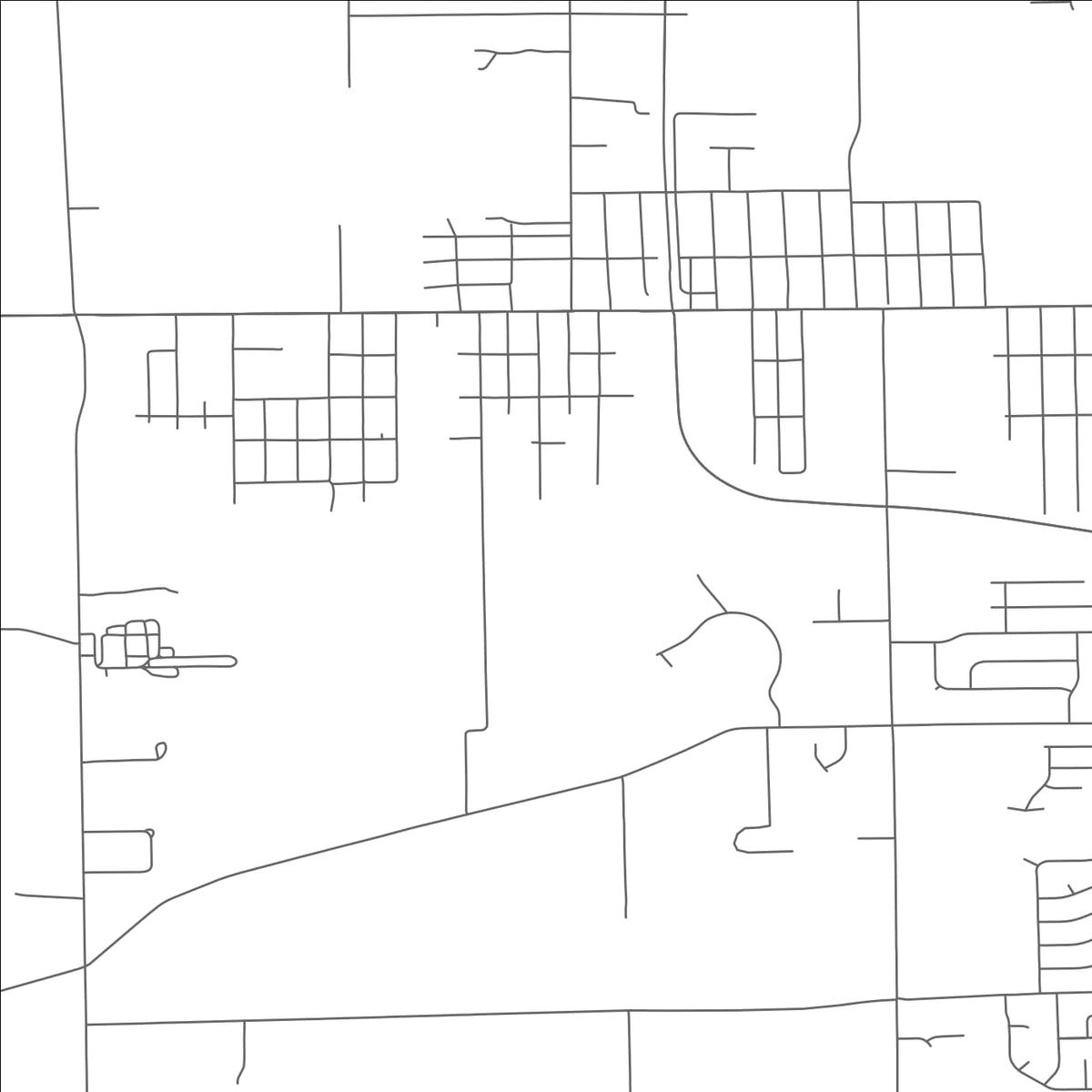 ROAD MAP OF DREXEL, OHIO BY MAPBAKES