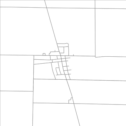 ROAD MAP OF DUNKIRK, OHIO BY MAPBAKES