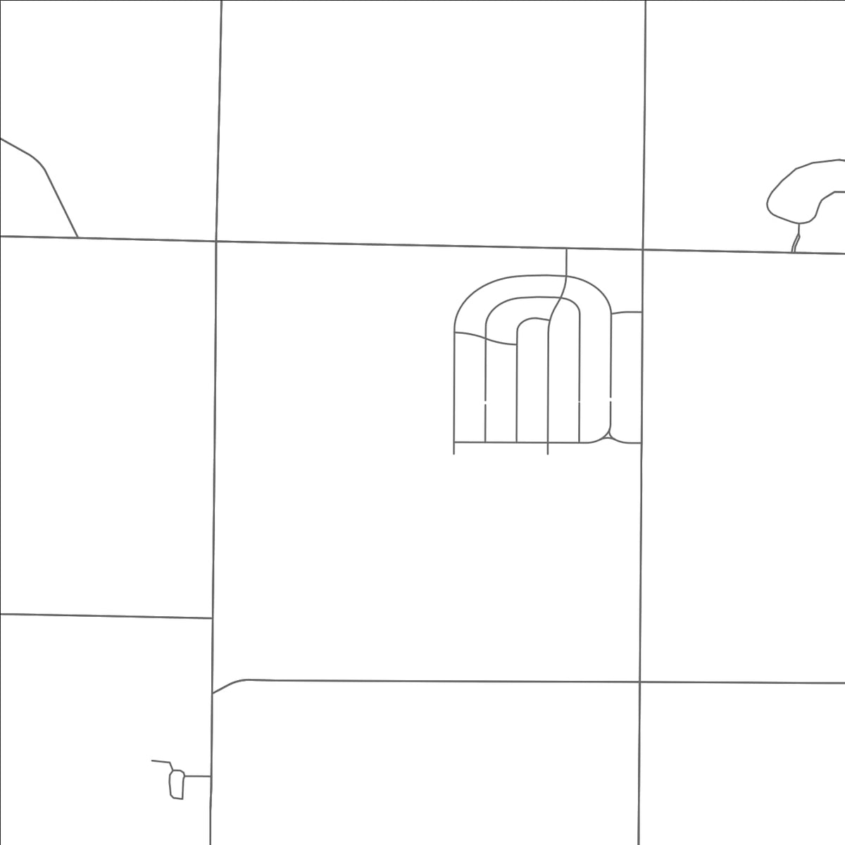 ROAD MAP OF EATON ESTATES, OHIO BY MAPBAKES
