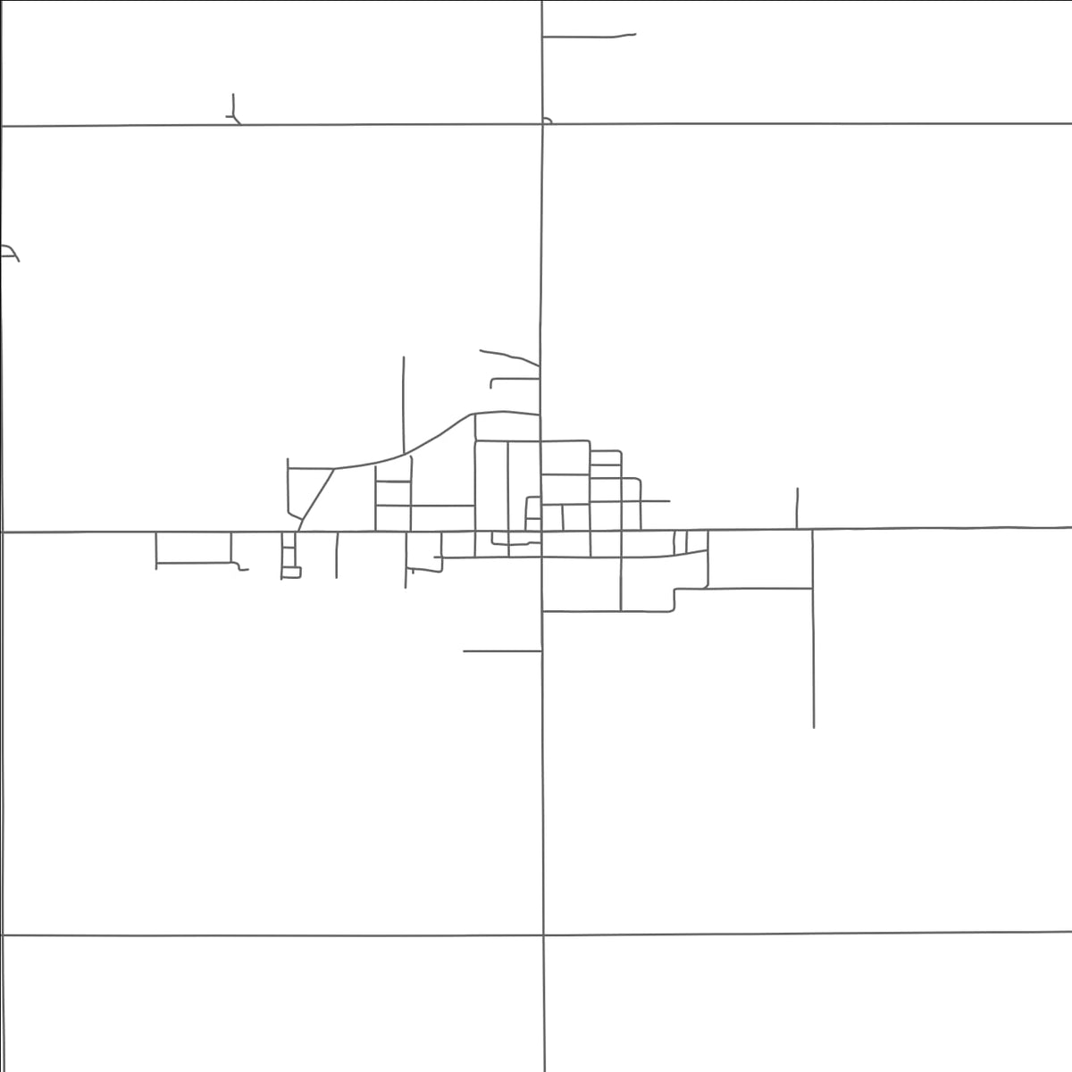 ROAD MAP OF EDON, OHIO BY MAPBAKES