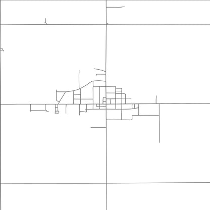 ROAD MAP OF EDON, OHIO BY MAPBAKES