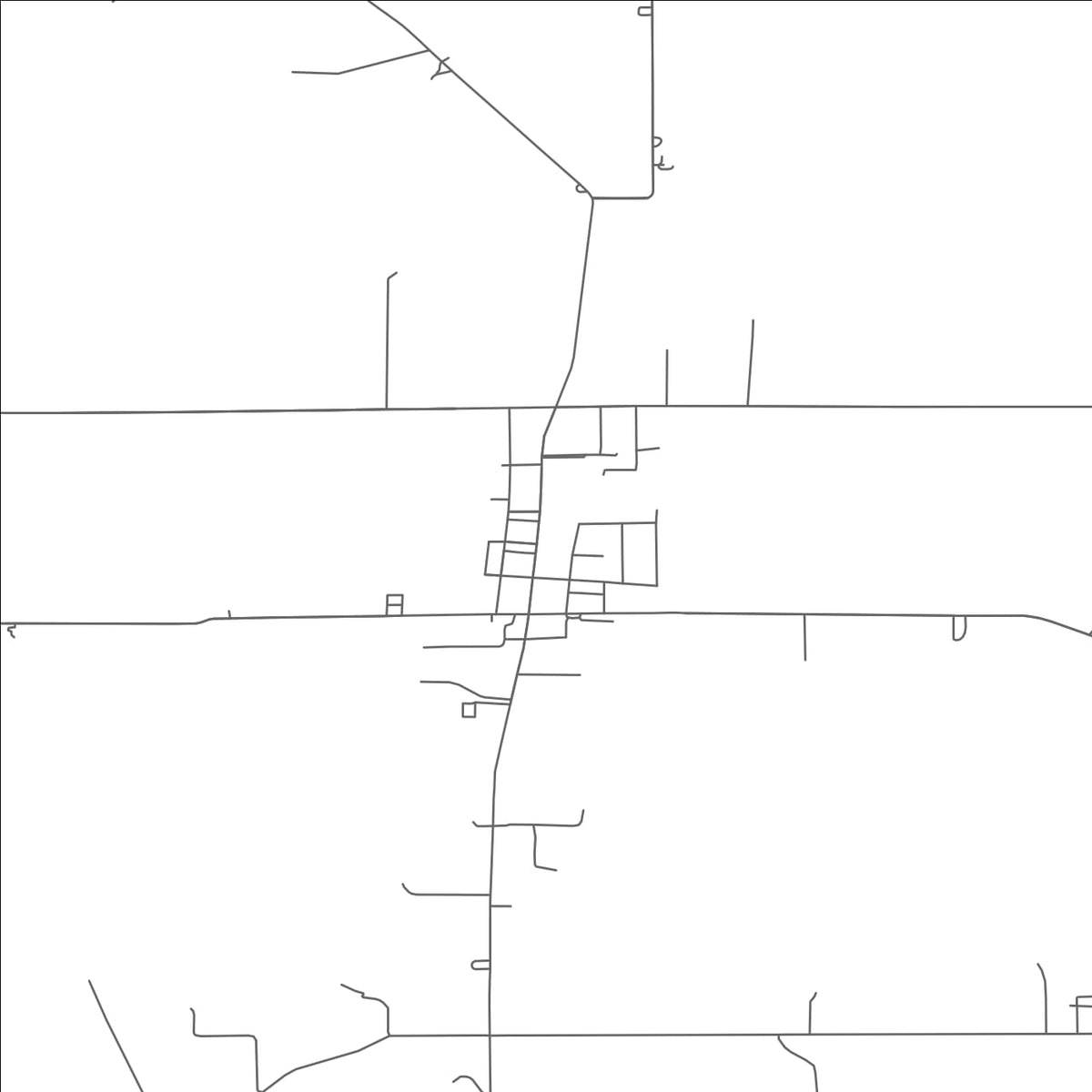 ROAD MAP OF ELDORADO, OHIO BY MAPBAKES