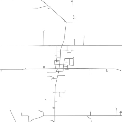 ROAD MAP OF ELDORADO, OHIO BY MAPBAKES