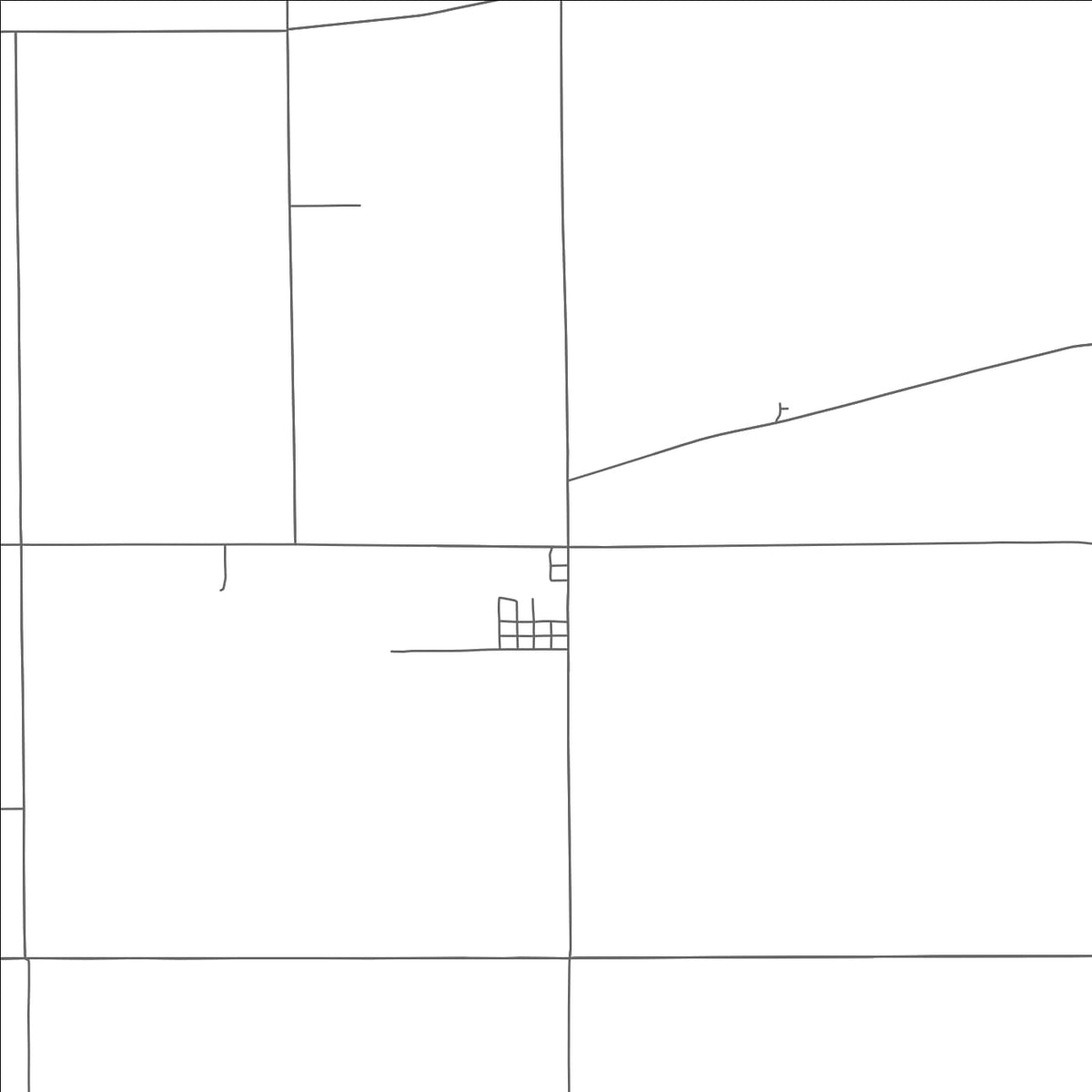 ROAD MAP OF ELGIN, OHIO BY MAPBAKES