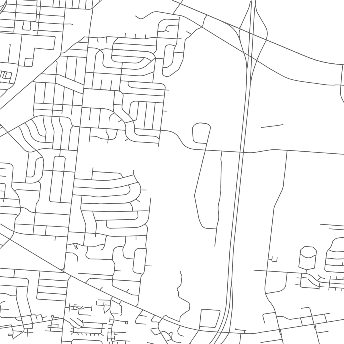 ROAD MAP OF FAIRBORN, OHIO BY MAPBAKES