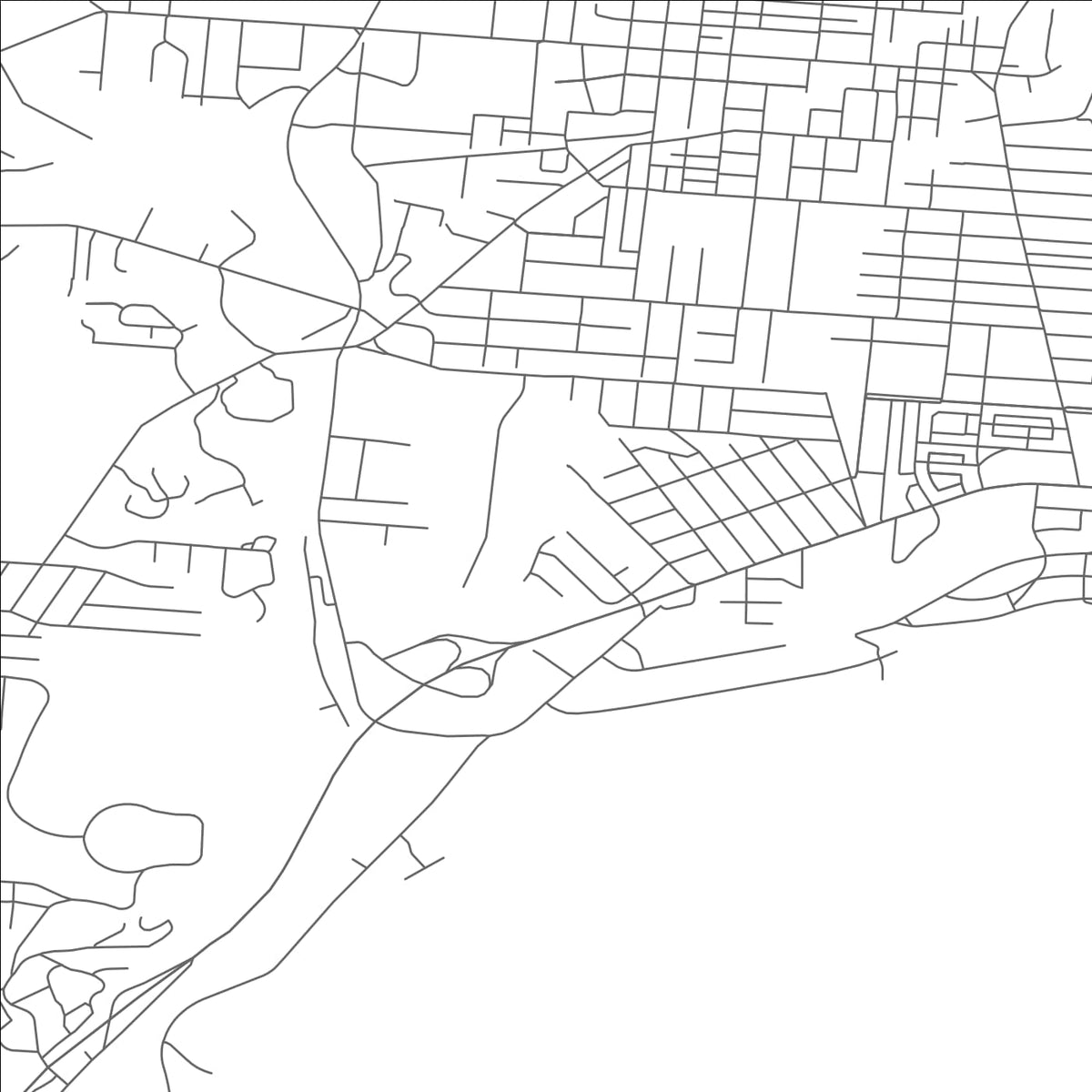 ROAD MAP OF FAIRFAX, OHIO BY MAPBAKES