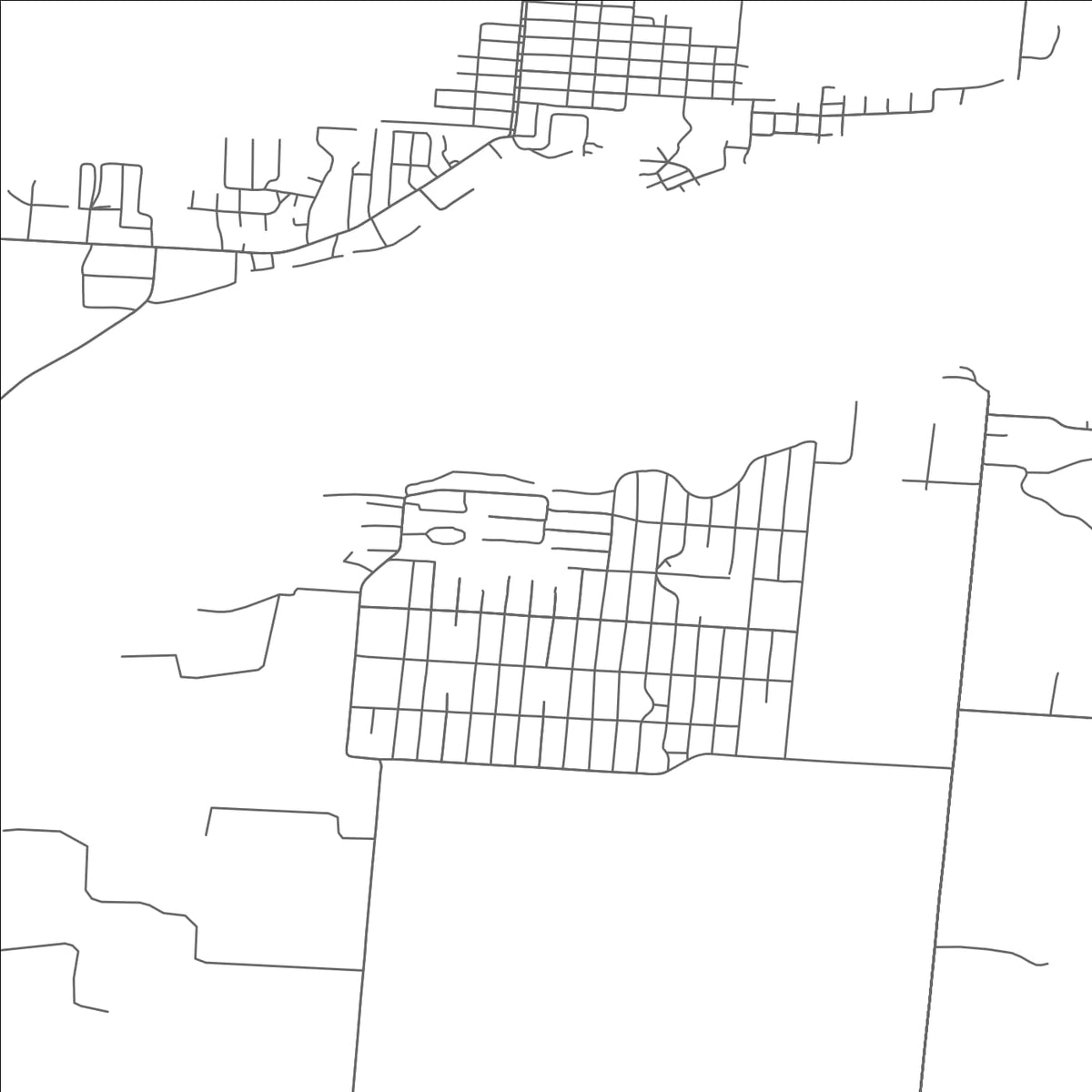 ROAD MAP OF FAIRFIELD BEACH, OHIO BY MAPBAKES