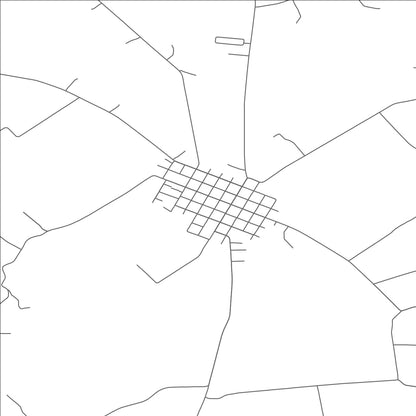 ROAD MAP OF FELICITY, OHIO BY MAPBAKES