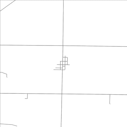 ROAD MAP OF FLAT ROCK, OHIO BY MAPBAKES