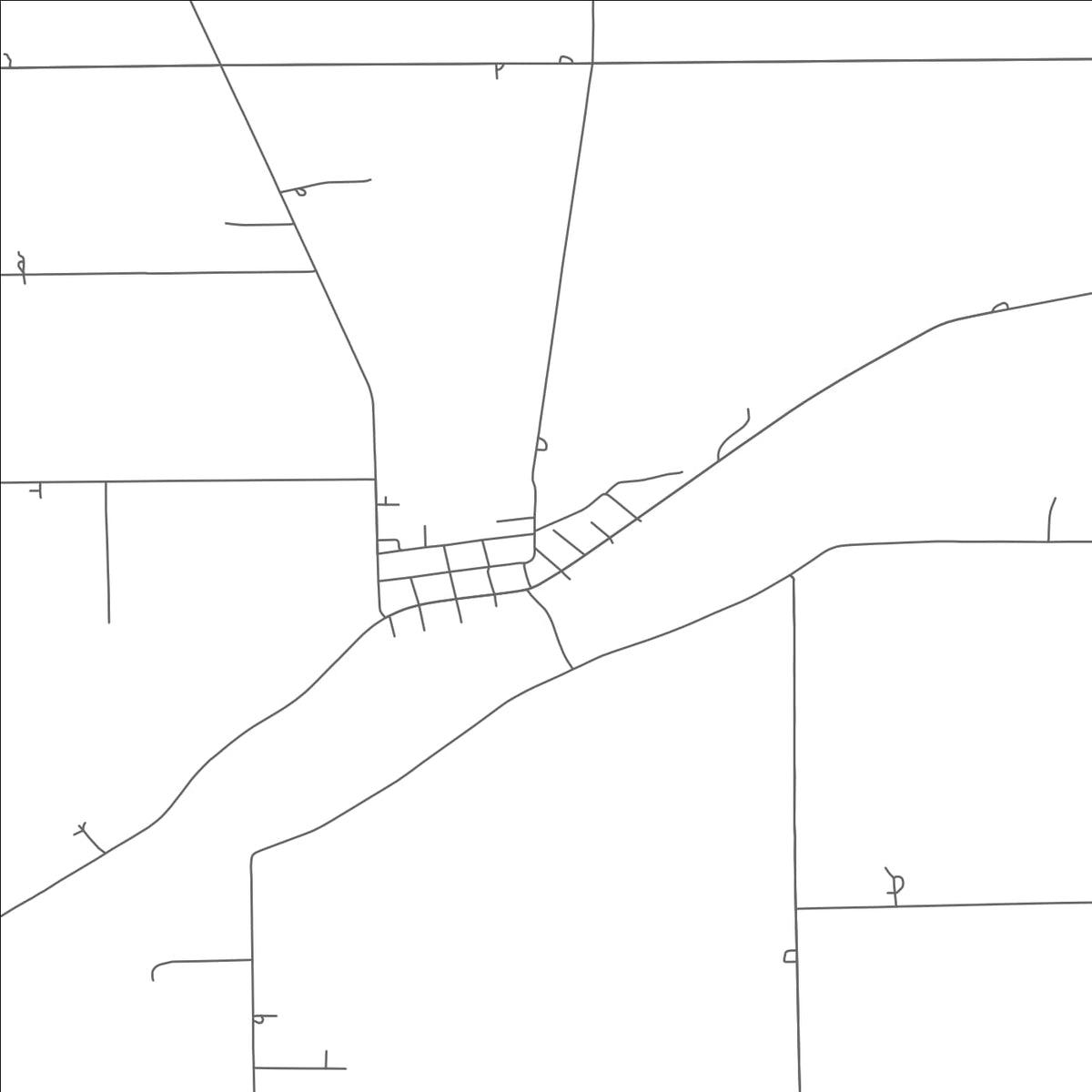 ROAD MAP OF FLORIDA, OHIO BY MAPBAKES